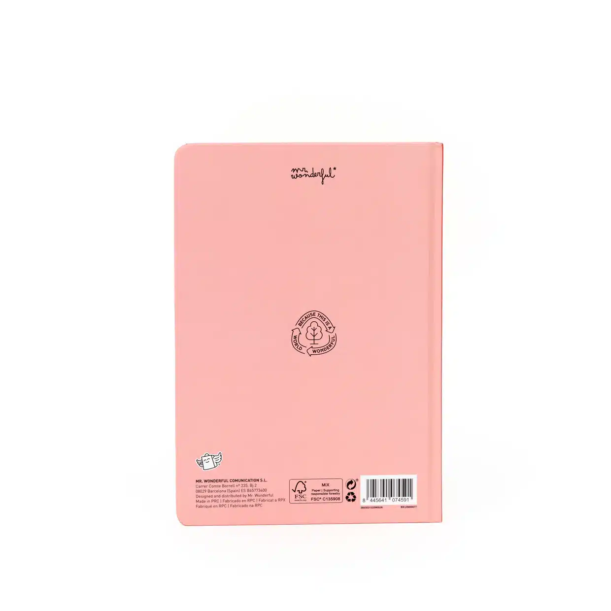 Libreta conejo cupido Mr Wonderful - Imagen 2