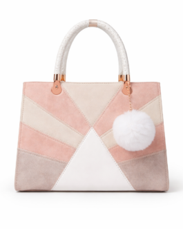 Bolso elegante con pompón
