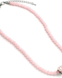 Collar rosa corazón Barbie