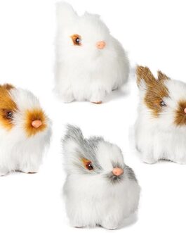 Figuras de conejo realistas