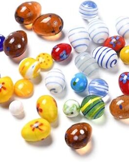 Huevitos de pascua de cristal