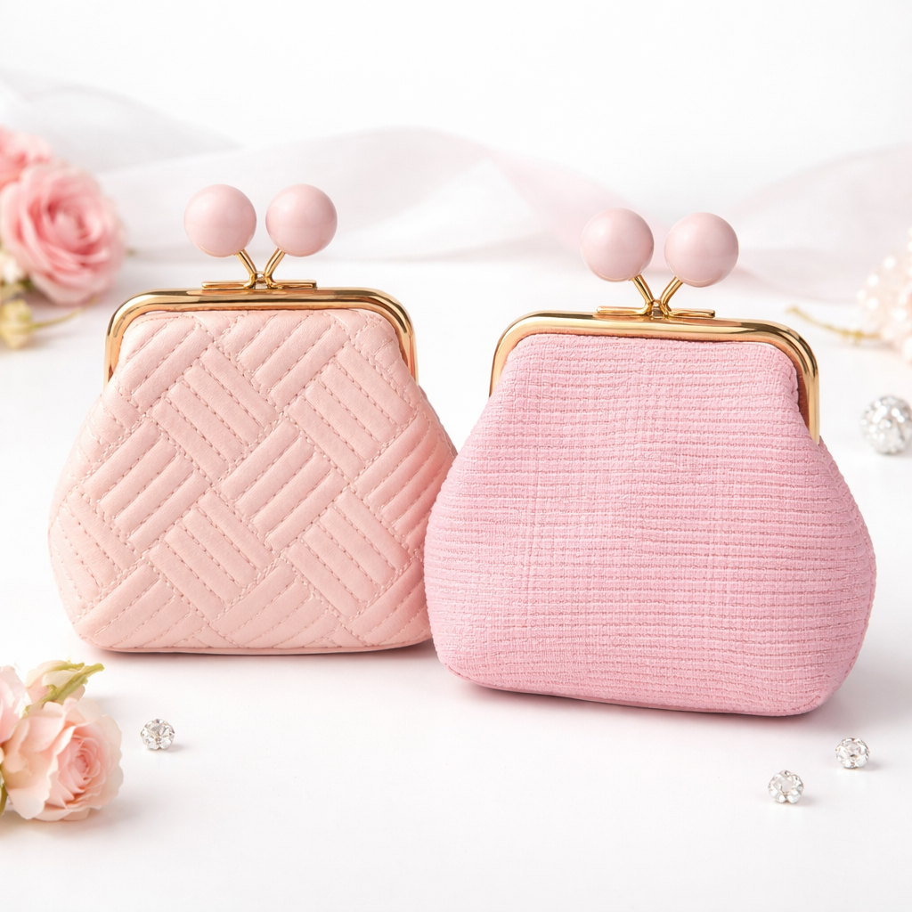 Monederos de clip vintage