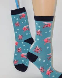 Calcetines ajolotes