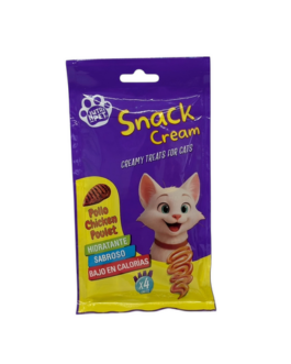 Snack de pollo para gatos