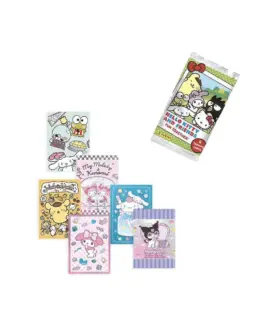 Sobres cartas cromos Hello Kitty friends