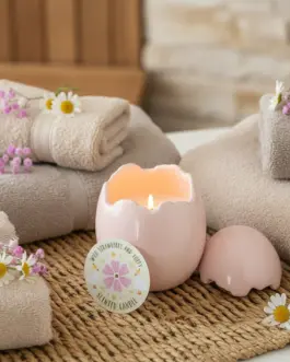 Vela decorativa huevo de pascua