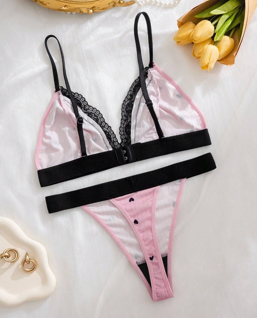 Conjunto lencero Sweet love - Imagen 2