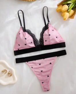 Conjunto lencero Sweet love