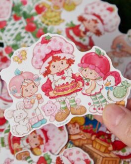 Pegatinas Tarta de fresa