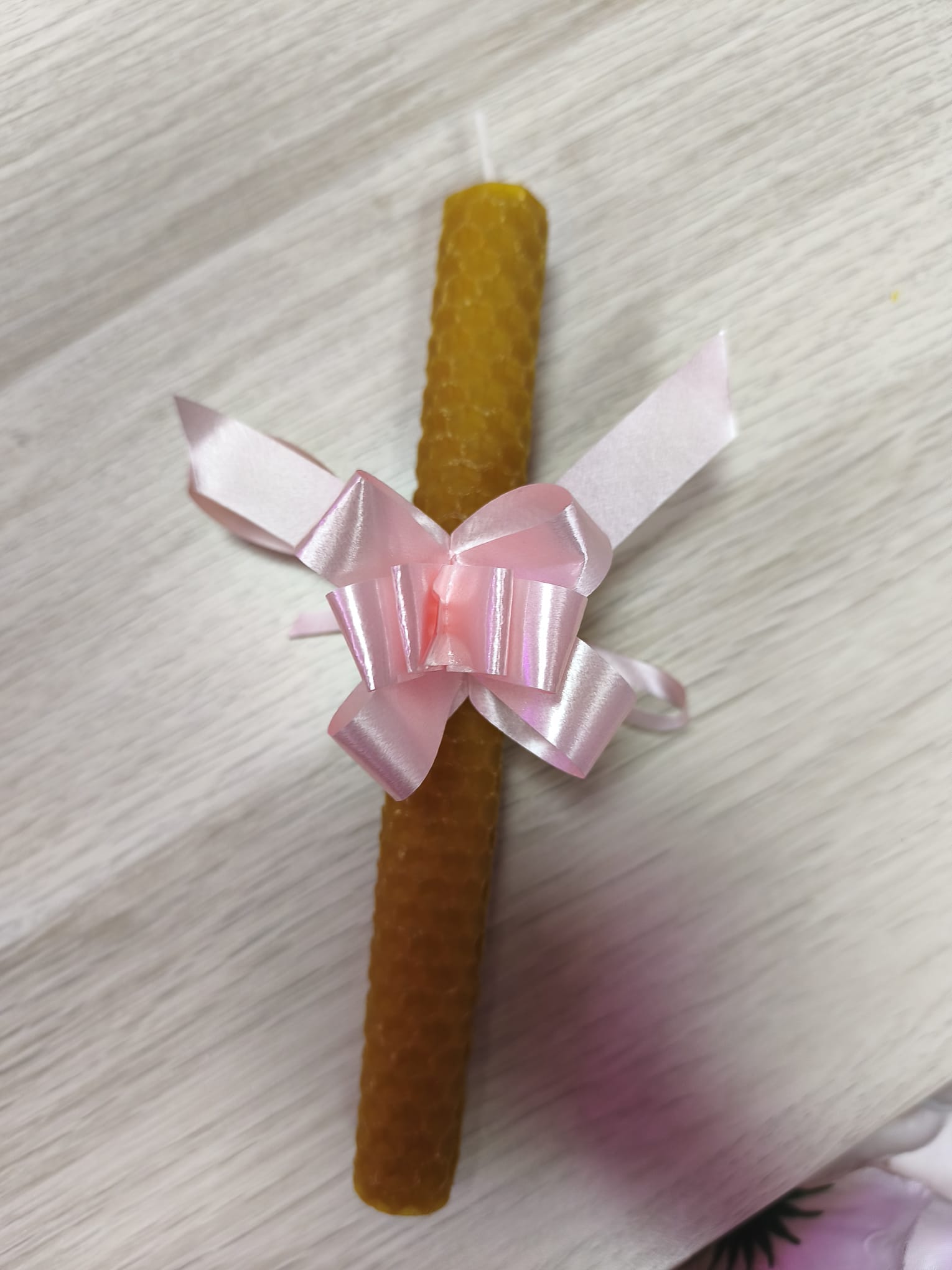 Vela de miel natural - Imagen 2