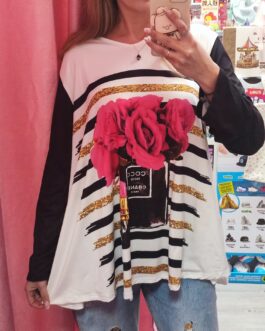 Camiseta curvy perfume coco