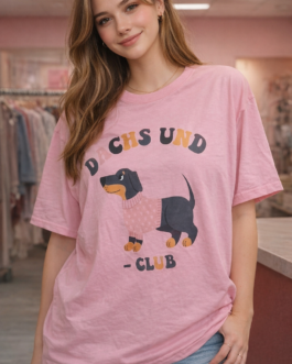 Camiseta curvy Dachshund Club