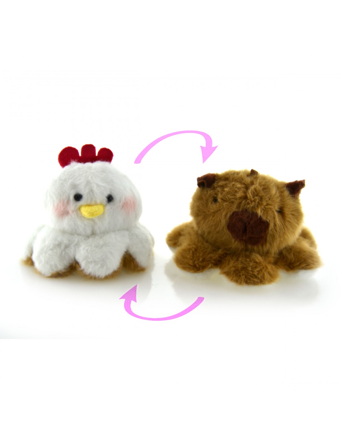 Llavero peluche reversible Kenji - Imagen 2