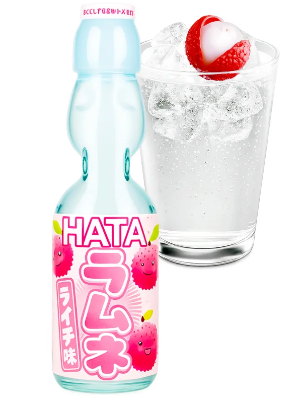 Soda Ramune Sabor Lichi