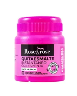 Quitaesmalte esponja frambuesa