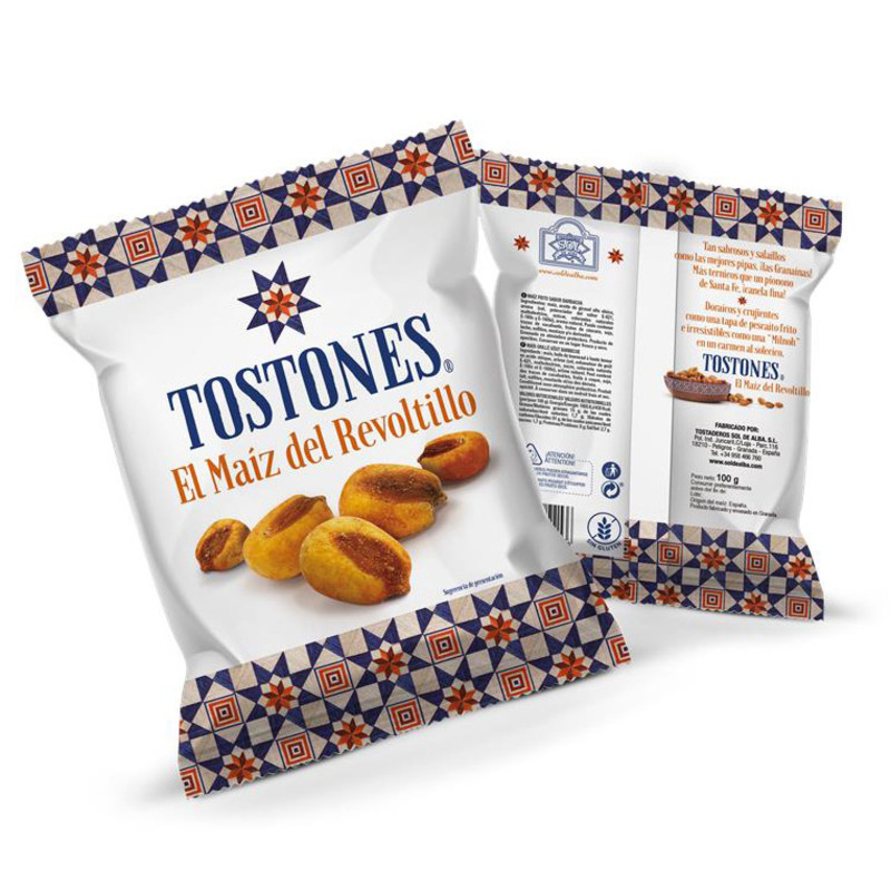 Tostones maíz del revoltillo