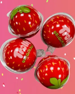Gominola fresa rellena