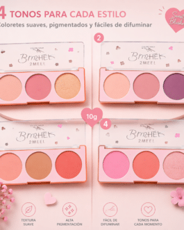 Paleta colorete Sweet blusher