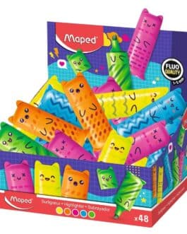 Mini subrayadores kawaii flúor