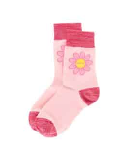 Calcetines margarita rosa