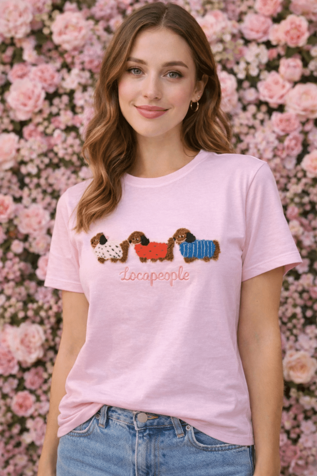 Camiseta perritos peluche