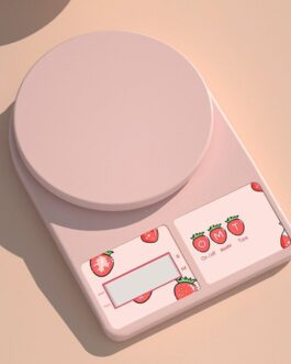 Báscula de cocina fresas