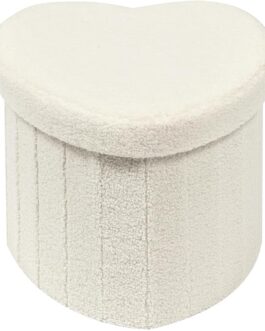 Puff asiento corazón