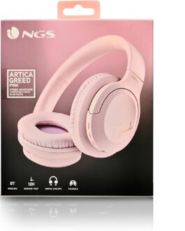 Cascos inalámbricos ngs rosas greed