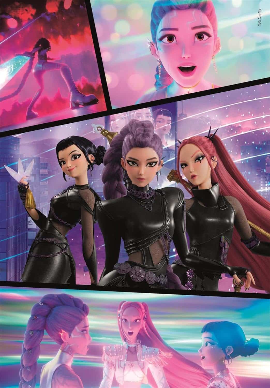 Puzzle 300 piezas K pop Demon Hunters - Imagen 2