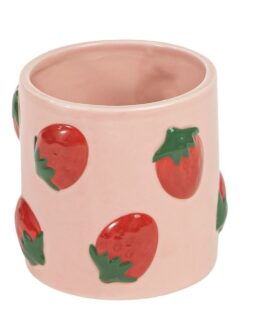 Macetero fresas