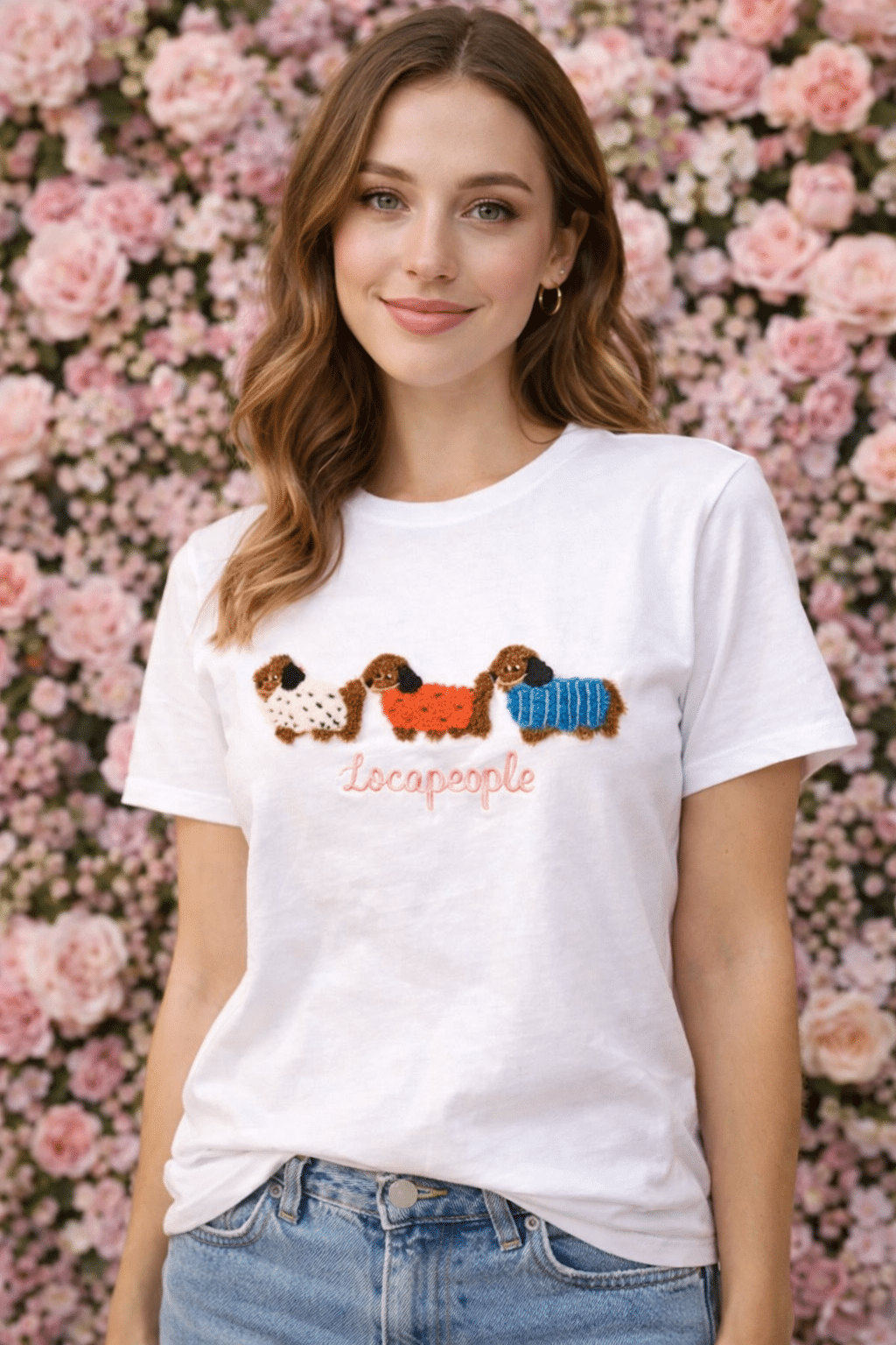 Camiseta perritos peluche