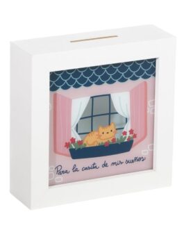 Hucha cuadro casa de mis sueños