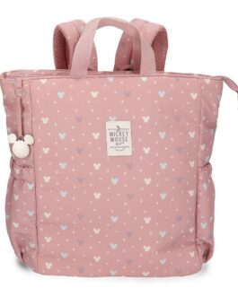 Mochila Mickey Mouse rosa
