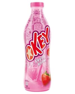 Batido de fresa Okey