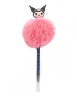 Bolígrafo Kuromi pompón
