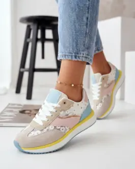 Zapatillas margaritas colores