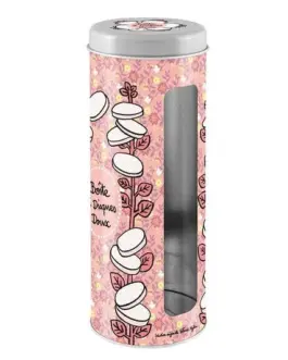 Caja metálica para algodones