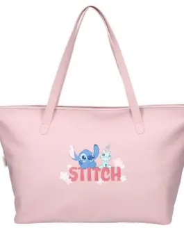 Bolso rosa grande Stitch