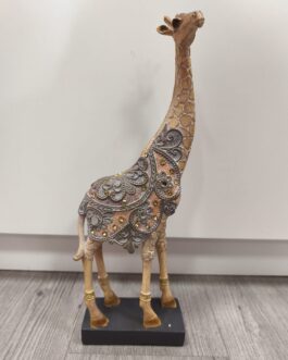 Figura jirafa resina