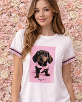 Camiseta Dog fashion