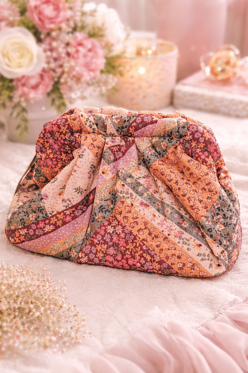 Bolso Patchwork Floral