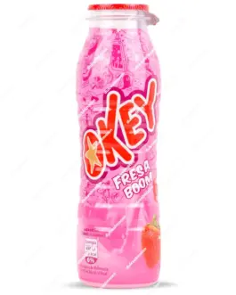 Batido de fresa Okey