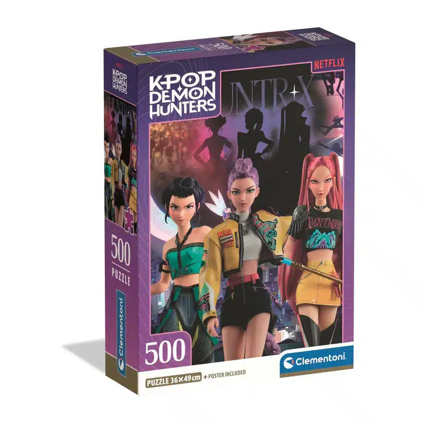 Puzzle 500 piezas K pop Demon Hunters