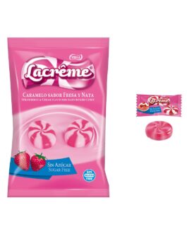 Caramelos La Creme fresa nata