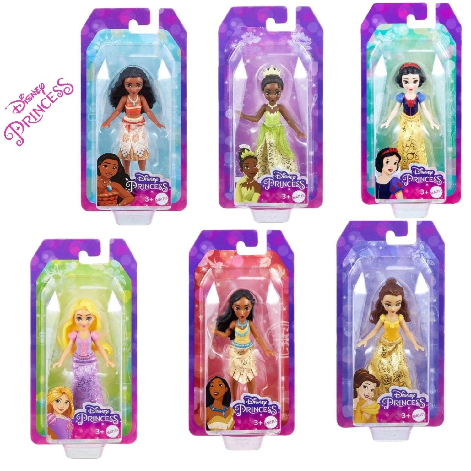 Mini muñecas princesas Disney