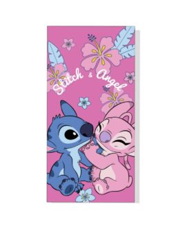 Toalla Stitch y Angel