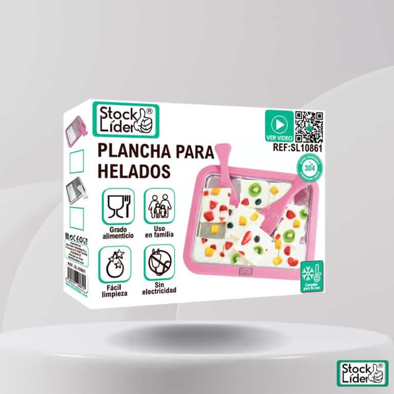 Plancha para helados