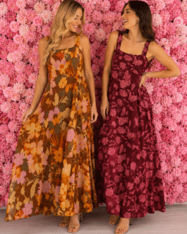 Vestidos largos florales