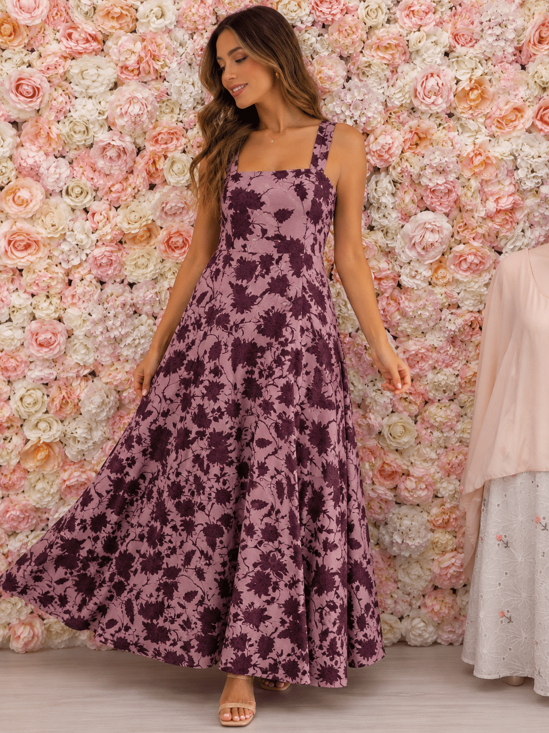 Vestidos largos florales - Imagen 3