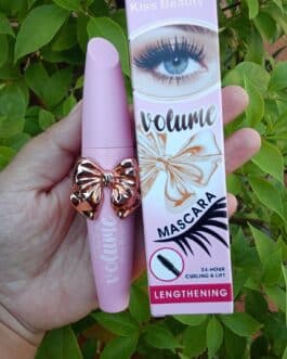 Máscara de pestañas kiss beauty lazo